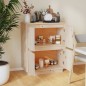 vidaXL Aparador de madera maciza de pino 60x34x75 cm vidaXL Aparador de madera maciza de pino 60x34x75 cm