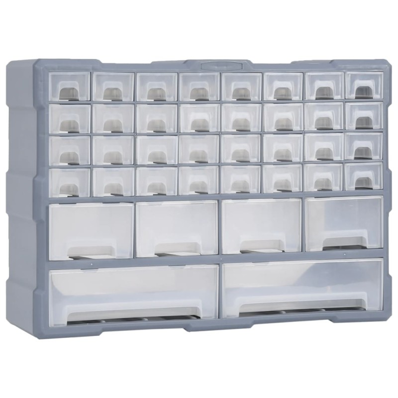 vidaXL Organizador multicajones con 40 cajones 52x16x37,5 cm vidaXL Organizador multicajones con 40 cajones 52x16x37,5 cm