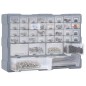 vidaXL Organizador multicajones con 40 cajones 52x16x37,5 cm vidaXL Organizador multicajones con 40 cajones 52x16x37,5 cm