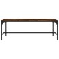 vidaXL Mesa de centro madera contrachapada roble ahumado 80x50x35 cm vidaXL Mesa de centro madera contrachapada roble ahumado 80x50x35 cm