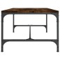 vidaXL Mesa de centro madera contrachapada roble ahumado 80x50x35 cm vidaXL Mesa de centro madera contrachapada roble ahumado 80x50x35 cm