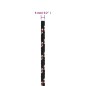 vidaXL Cuerda de barco polipropileno negra 6 mm 50 m
