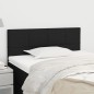 vidaXL Cabecero de tela negro 80x5x78/88 cm vidaXL Cabecero de tela negro 80x5x78/88 cm