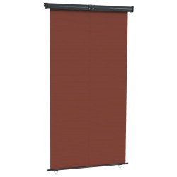vidaXL Toldo lateral de balcón marrón 175x250 cm