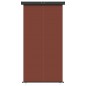 vidaXL Toldo lateral de balcón marrón 175x250 cm vidaXL Toldo lateral de balcón marrón 175x250 cm