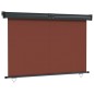 vidaXL Toldo lateral de balcón marrón 175x250 cm vidaXL Toldo lateral de balcón marrón 175x250 cm