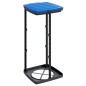 vidaXL Soportes para bolsas de basura 2 uds PP negro y azul 60 L vidaXL Soportes para bolsas de basura 2 uds PP negro y azul 60 L
