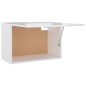 vidaXL Armario colgante cocina madera ingeniería blanco brillo vidaXL Armario colgante cocina madera ingeniería blanco brillo