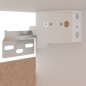 vidaXL Armario colgante cocina madera ingeniería blanco brillo vidaXL Armario colgante cocina madera ingeniería blanco brillo