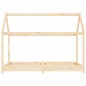 vidaXL Estructura de cama infantil de madera maciza de pino 80x160 cm