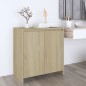 vidaXL Aparador de madera contrachapada roble Sonoma 70x41x75 cm vidaXL Aparador de madera contrachapada roble Sonoma 70x41x75 cm