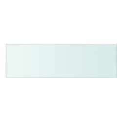 vidaXL Panel de estante vidrio claro 50x15 cm