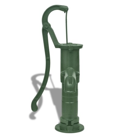 vidaXL Bomba de agua manual para jardín de hierro fundido