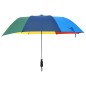 vidaXL Paraguas plegable automático multicolor 124 cm vidaXL Paraguas plegable automático multicolor 124 cm