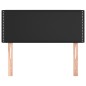 vidaXL Cabecero de cuero sintético negro 80x5x78/88 cm