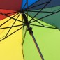 vidaXL Paraguas plegable automático multicolor 124 cm vidaXL Paraguas plegable automático multicolor 124 cm