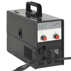 vidaXL Soldador sin gas de alma fundente MIG 120A