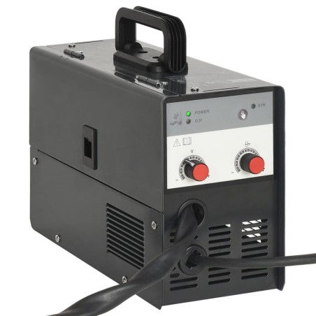 vidaXL Soldador sin gas de alma fundente MIG 120A