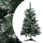 vidaXL Árbol Navidad artificial con soporte PVC verde y blanco 60 cm vidaXL Árbol Navidad artificial con soporte PVC verde y blanco 60 cm