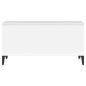 vidaXL Mesa de centro madera contrachapada blanco 90x44,5x45 cm vidaXL Mesa de centro madera contrachapada blanco 90x44,5x45 cm