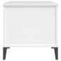 vidaXL Mesa de centro madera contrachapada blanco 90x44,5x45 cm vidaXL Mesa de centro madera contrachapada blanco 90x44,5x45 cm