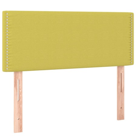 vidaXL Cabecero de tela verde 90x5x78/88 cm