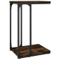 vidaXL Mesa auxiliar madera contrachapada roble ahumado 40x30x60 cm vidaXL Mesa auxiliar madera contrachapada roble ahumado 40x30x60 cm