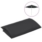 vidaXL Tela de repuesto para sombrilla negra 300 cm vidaXL Tela de repuesto para sombrilla negra 300 cm