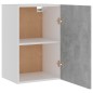 vidaXL Armario colgante madera ingeniería gris hormigón 39,5x31x60 cm vidaXL Armario colgante madera ingeniería gris hormigón 39,5x31x60 cm