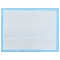 vidaXL Empapadores para mascota 100 unidades 60x45 cm textil no tejido vidaXL Empapadores para mascota 100 unidades 60x45 cm textil no tejido