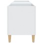 vidaXL Mueble para discos madera contrachapada blanco 121x38x48 cm vidaXL Mueble para discos madera contrachapada blanco 121x38x48 cm