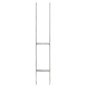 vidaXL Anclajes de valla 6 uds acero galvanizado plateado 9x6x60 cm vidaXL Anclajes de valla 6 uds acero galvanizado plateado 9x6x60 cm