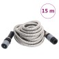 vidaXL Manguera jardín y pulverizador acero inoxidable plata 14mm 15 m vidaXL Manguera jardín y pulverizador acero inoxidable plata 14mm 15 m