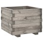 vidaXL Jardinera de madera de pino maciza 50x50x40 cm vidaXL Jardinera de madera de pino maciza 50x50x40 cm