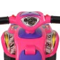 vidaXL Quad ATV correpasillos infantil con sonidos y luces rosa morado vidaXL Quad ATV correpasillos infantil con sonidos y luces rosa morado