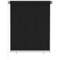 vidaXL Persiana enrollable de exterior 120x140 cm negro