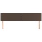 vidaXL Cabeceros 2 unidades de cuero sintético marrón 90x5x78/88 cm vidaXL Cabeceros 2 unidades de cuero sintético marrón 90x5x78/88 cm