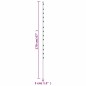 vidaXL Postes de valla 15 unidades acero galvanizado 170 cm vidaXL Postes de valla 15 unidades acero galvanizado 170 cm