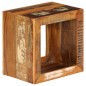 vidaXL Taburete de madera maciza reciclada 40x30x40 cm 
