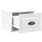 vidaXL Mesitas de noche de pared 2 uds blanco brillante 41,5x36x28 cm vidaXL Mesitas de noche de pared 2 uds blanco brillante 41,5x36x28 cm