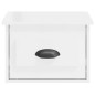 vidaXL Mesitas de noche de pared 2 uds blanco brillante 41,5x36x28 cm vidaXL Mesitas de noche de pared 2 uds blanco brillante 41,5x36x28 cm