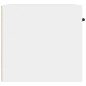 vidaXL Armario pared madera contrachapada blanco brillo 80x35x36,5 cm vidaXL Armario pared madera contrachapada blanco brillo 80x35x36,5 cm