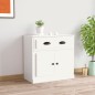 vidaXL Aparador de madera contrachapada blanco 70x35,5x67,5 cm vidaXL Aparador de madera contrachapada blanco 70x35,5x67,5 cm