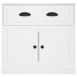 vidaXL Aparador de madera contrachapada blanco 70x35,5x67,5 cm vidaXL Aparador de madera contrachapada blanco 70x35,5x67,5 cm