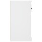 vidaXL Aparador de madera contrachapada blanco 70x35,5x67,5 cm vidaXL Aparador de madera contrachapada blanco 70x35,5x67,5 cm