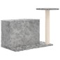 vidaXL Rascador para gatos con postes de sisal gris claro 51 cm
