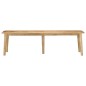 vidaXL Banco de madera maciza de mango 160x40x45 cm vidaXL Banco de madera maciza de mango 160x40x45 cm