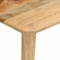 vidaXL Banco de madera maciza de mango 160x40x45 cm vidaXL Banco de madera maciza de mango 160x40x45 cm