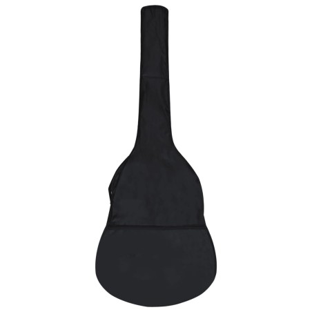 vidaXL Funda para guitarra clásica 1/2 tela negro 94x35 cm