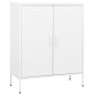 vidaXL Armario almacenamiento acero blanco 80x35x101,5 cm vidaXL Armario almacenamiento acero blanco 80x35x101,5 cm